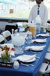 Grey Goose vodka table