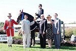  Eliza Shuford, 28, of Hickory, North Carolina and Larentino, owned by the Larentino Group, triumphed in the $150,000 FTI Grand Prix 
