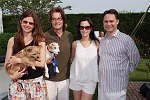 Desiree Gruber, Kyle MacLachlan, Haley Binn, Jason Binn
