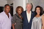 Morris Reid, Star Jones, William Clinton, Jaci Reid