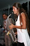 Mercedes Figueras, Wynton Marsalis<br> photos by L.Wagner for Rob Rich � 2007 516-676-3939 robwayne1@aol.com