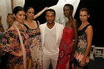 John Legend with Missoni Models