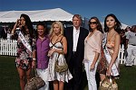 Miss USA 2007 Rachel Smith, Steven Carl, Tara Connor, Donald Trump, Melania Knauss, Miss Universe 2007 Riyo Mori 