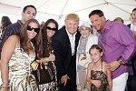 Donald Trump with the Carl Family