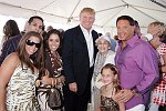 Donald Trump with the Carl Family