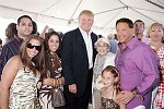 Donald Trump with the Carl Family