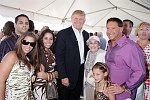 Donald Trump with the Carl Family