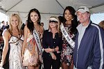 Tara Connor,   Miss Universe 2007 Riyo Mori, Kathy Hilton,   Miss USA 2007 Rachel Smith, Rick Hilton